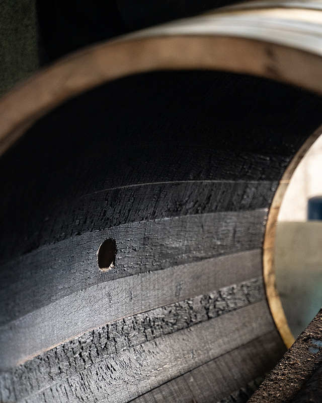 Glendalough Distillery Barrel Interior